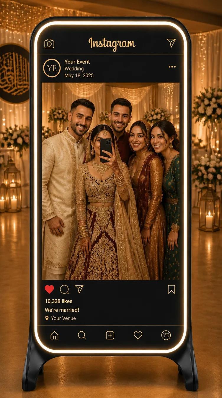 Insta Mirror Booth gallery photo 1